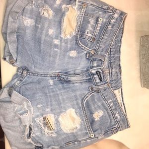 Distressed Rag & Bone shorts